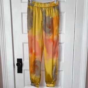 ZARA SHEER BEACH JOGGER PANTS